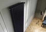 Grzejnik dekoracyjny IRSAP TESI 3 180x54cm, moc 2027W, czarny RT318001230A450N