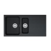 Zlewozmywak FRANKE ORION OID 651 100x51cm, z syfonem, tectonite, onyx 114.0286.461