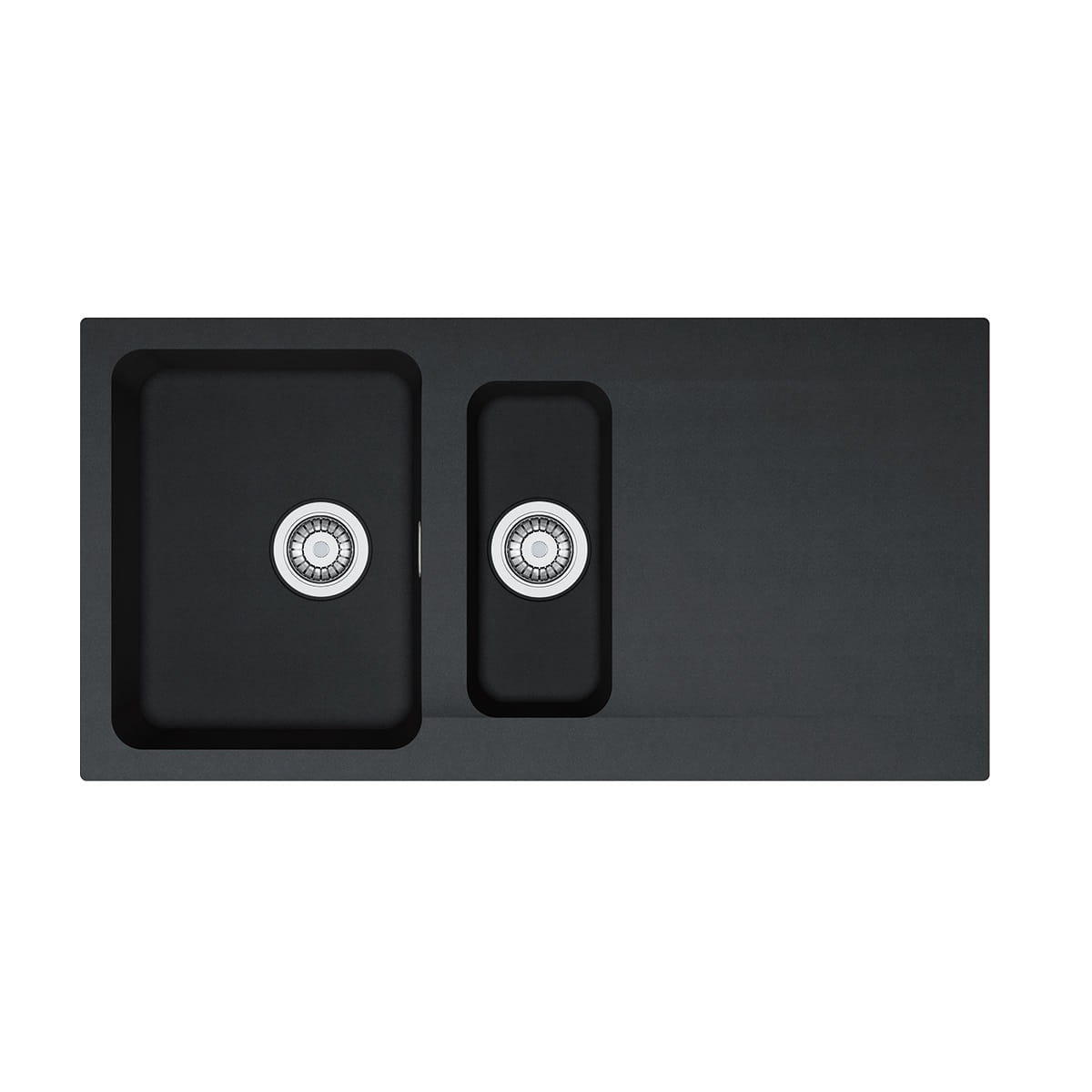 Zlewozmywak FRANKE ORION OID 651 100x51cm, z syfonem, tectonite, onyx 114.0286.461