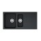 Zlewozmywak FRANKE ORION OID 651 100x51cm, z syfonem, tectonite, onyx 114.0286.461