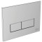 Przycisk spłukujacy IDEAL STANDARD W3708 3/6L, prostokątny, chrom Stelaż podtynkowy do WC IDEAL STANDARD 110x35cm W3708A