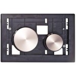 Płytka z przyciskami TECE LOOP 3/6L stal szlachetna 9.240.669