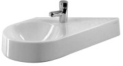 Umywalka DURAVIT ARCHITEC 64,5x41cm, komora z lewej strony, biała 0764650000