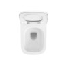 Miska wisząca KOŁO MODO PURE Rimfree, 49x35cm, Reflex, biały L33124000