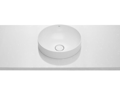 Umywalka blatowa ROCA INSPIRA Round 37cm, okrągła, biała A32752R000