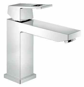 Bateria umywalkowa GROHE EUROCUBE bez korka, wylewka 13.3cm, chrom 23446000