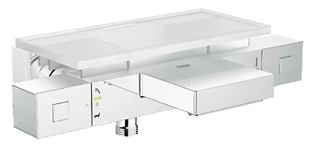 Bateria wannowa GROHE GROTHERM CUBE z termostatem, z mydelniczką, chrom 34502000
