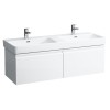 Umywalka LAUFEN PRO S 130x46cm, podwójna, biała H8149680001041