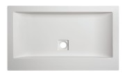 Umywalka nablatowa SANPLAST FREE MINERAL Unb-M/FREE 60x47x10cm, bez otworu, bez przelewu, biała 640290030001000