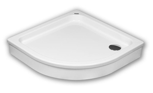 Brodzik półokrągły SCHEDPOL GRANDO 90x17cm, biały 3.029