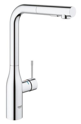 Bateria kuchenna GROHE ESSENCE z wyciąganą wylewką chrom 30270000