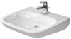 Umywalka DURAVIT D-CODE 60x55cm, dla niepełnosprawnych, bez przelewu, biała 23136000002