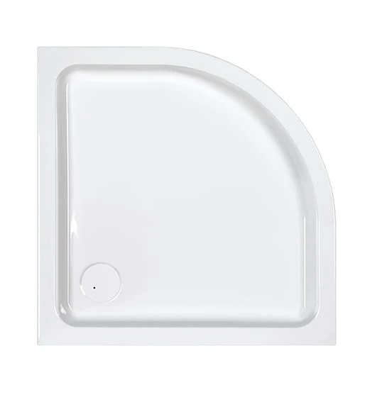 Brodzik półokrągły SANPLAST FREE 80x80x9cm, akrylowy, biały 615040022101000
