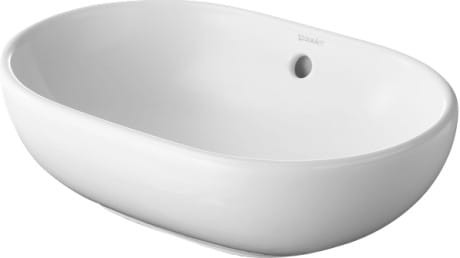 Umywalka stawiana na blat DURAVIT FOSTER 49.5x35cm, biała 0335500000