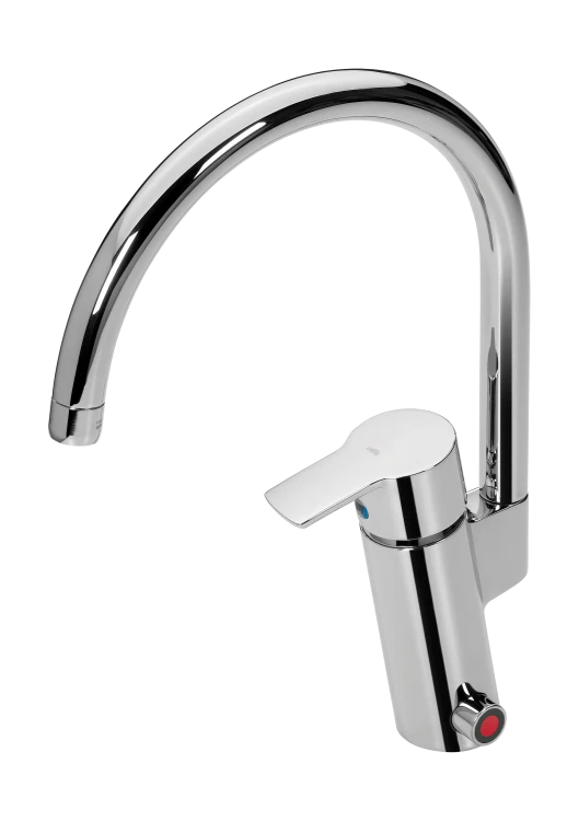 Bateria kuchenna ORAS CUBISTA z elektronicznym zaworem do zmywarki, chrom 2839F