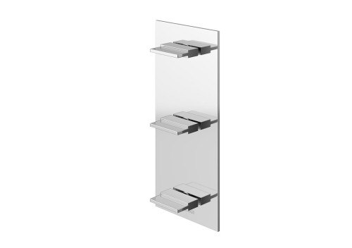 Bateria wannowa KOHLMAN EXCELENT podtynkowa; pokrętła chrom QW217H