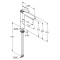 Bateria umywalkowa KLUDI BALANCE WHITE bez korka, biała / chrom 522969175