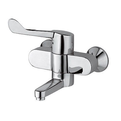 Bateria umywalkowa KLUDI Medi-Care lekarska, ścienna, chrom 349220524