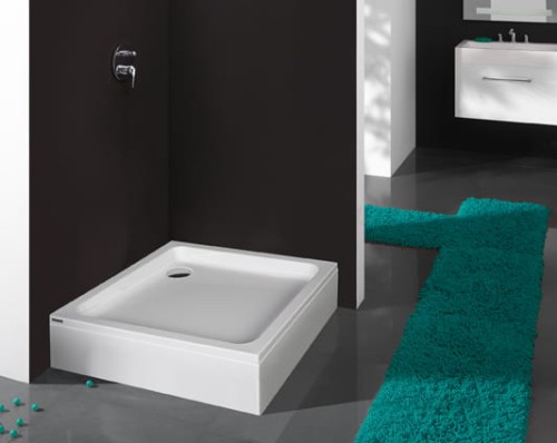 Obudowa brodzika SANPLAST OBF 110x17,5cm, aluminium, biała 625403034001000