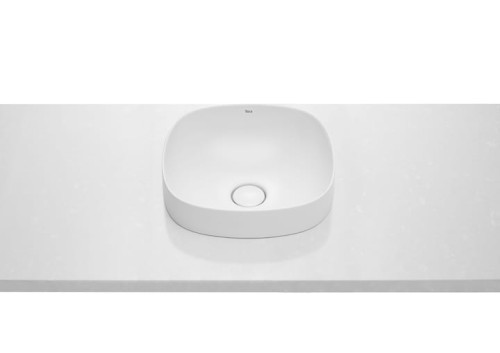 Umywalka blatowa ROCA INSPIRA Soft ,37x37cm, biała A32750R000