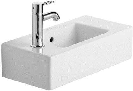 Umywalka DURAVIT VERO 50x25cm z otw. lewym, biała 0703500009