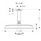 Głowica natryskowa HANSGROHE RAINDANCE CLASSIC AIR talerzowa FI240 sufitowa chrom 27405000