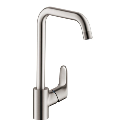 Bateria kuchenna HANSGROHE FOCUS wylewka "U", stal szlachetna 31820800