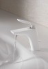 Bateria umywalkowa KLUDI BALANCE WHITE biała / chrom 520239175