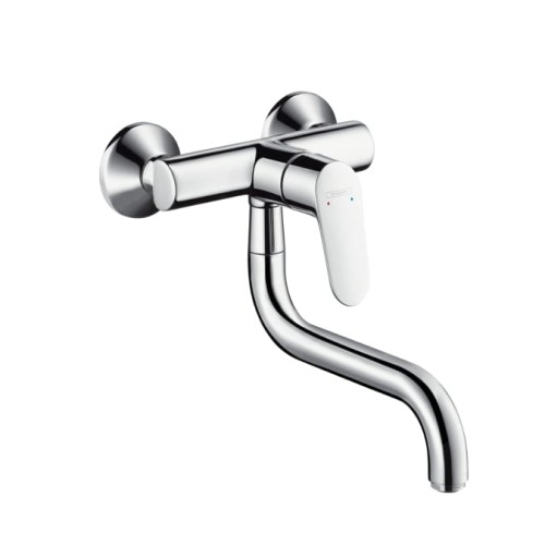 Bateria kuchenna HANSGROHE FOCUS ścienna, chrom 31825000
