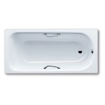 Wanna prostokątna KALDEWEI SANIFORM PLUS STAR 180x80cm, z otworami na uchwyty, biała 133700010001