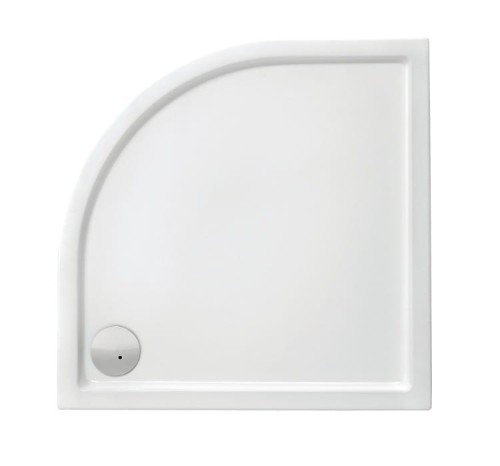 Brodzik półokrągły ROCA MALAGA FLAT 80x4cm, biały A276257000