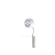 Grzałka elektryczna TERMA MOA 300W kabel spiralny z wtyczką, biała WEMOA06F916U