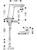 Bateria umywalkowa HANSGROHE METRIS S electronic, samoczynna, chrom 31103000