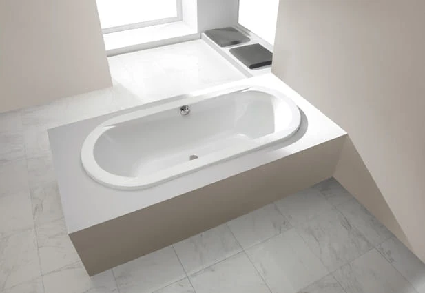 Wanna owalna SANPLAST PRESTIGE OWALNA WOW/PR 80x180cm, biała 610070108001000