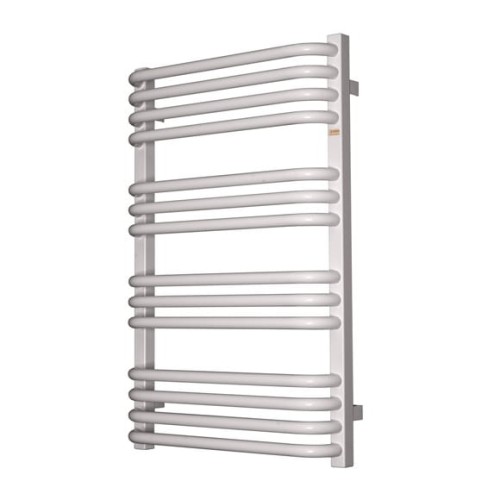 Grzejnik TERMA ALEX L=40cm, H=114cm, 526W, przyłącze SX, biały WGALE1140400FA-K3-916-SX