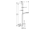 Zestaw prysznicowy HANSGROHE RAINDANCE SELECT S120 3jet Unica’S Puro 0,90m, chrom/biały 26631400