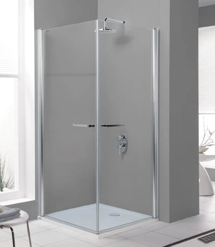 Kabina prysznicowa kwadratowa SANPLAST PRESTIGE III KN2/PRIII 90cm, szkło W0, srebrny matowy 600073043039401