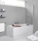 Parawan nawannowy SANPLAST PRESTIGE III KW/PRIII 70cm , szkło W0, biały 600073101001401