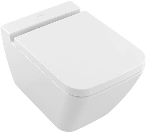 Miska Wisząca VILLEROY&BOCH FINION 375x560mm, Ukryte Mocowania, White Alpin CP 4664R0R1