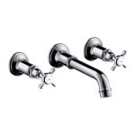 Bateria umywalkowa AXOR MONTREUX 3 otworowa, el. zewnętrzny, chrom 16532000