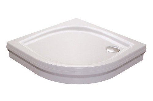Brodzik półokrągły RAVAK ELIPSO PAN 100x3.5cm biały A22AA01410