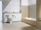 Miska kompaktowa WC ROCA wys. 43cm, dla niepełnosprawnych, odpływ pionowy, biała A342237000