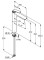 Bateria umywalkowa KLUDI BALANCE wysoka, bez korka, H=33cm, chrom 522980575