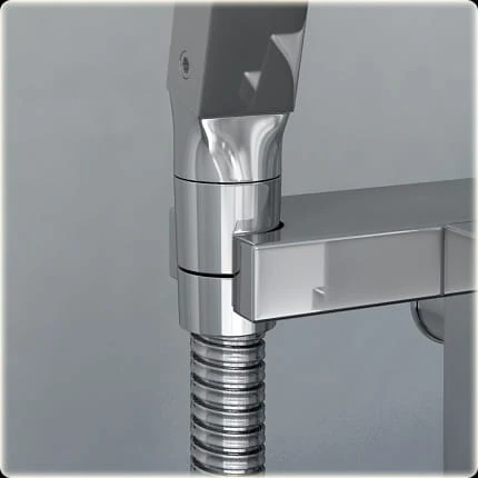 Bateria wannowa KOHLMAN AXIS, wolnostojąca, chrom QF1165N
