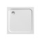 Brodzik kwadratowy RAVAK PERSEUS PRO CHROME 90x3cm biały XA047701010