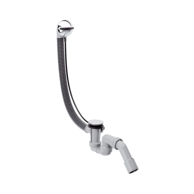Syfon wannowy HANSGROHE FLEXAPLUS elastyczny, automatyczny, z wyposażeniem, chrom 58143000