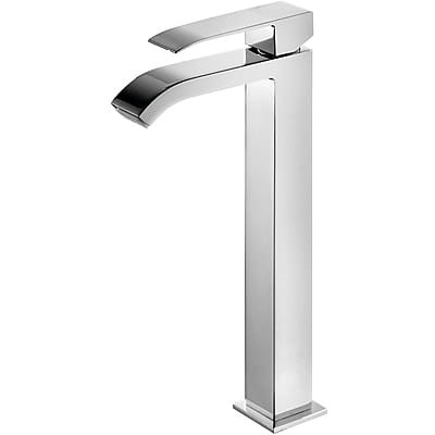 Bateria umywalkowa TRES CUADRO z kaskadą, wysoka H=31,8 cm bez korka chrom 00681001
