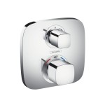 Bateria natryskowa HANSGROHE ECOSTAT E podtynkowa, termostatyczna, el.zew., z zaworem odc-przeł., chrom 15708000