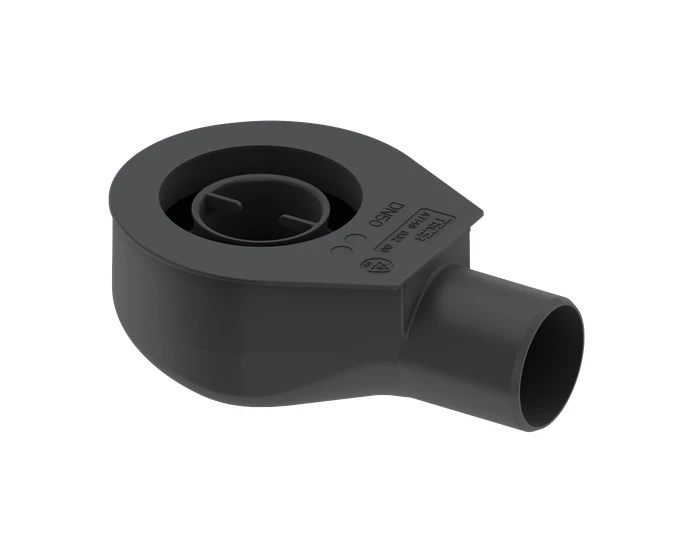 Kolano odpływowe (syfon) TECE Drainline 95mm, wydajność 0.7l/s 650000