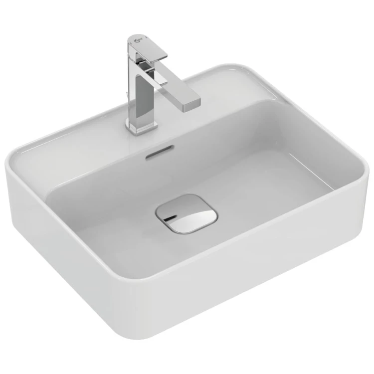 Uwywalka nablatowa IDEAL STANDARD STRADA II 50x40cm, prostokątna, biała T296601
